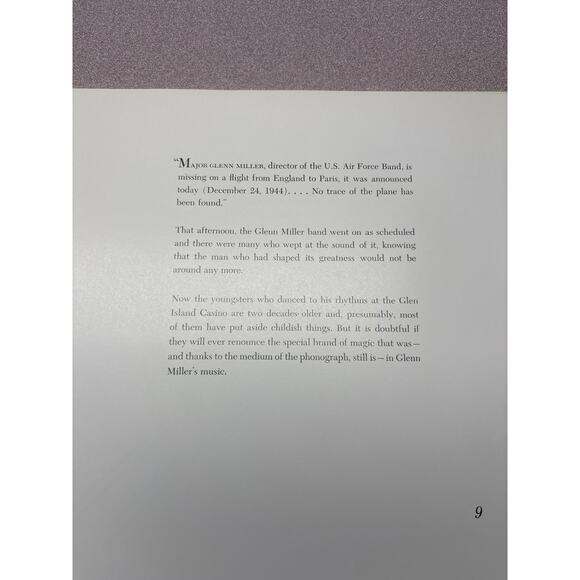 Vintage 1960 Glenn Miller and His Orchestra Second Pressing - Picture 14 of 16